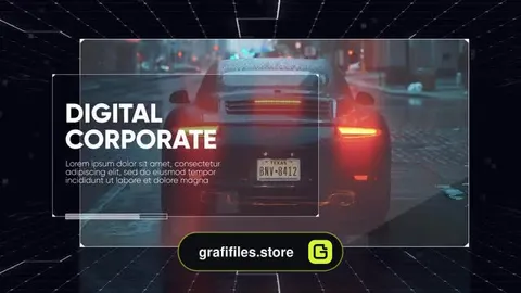 پروژه افترافکت معرفی خدمات و محصولات Digital Corporate – Business Presentation