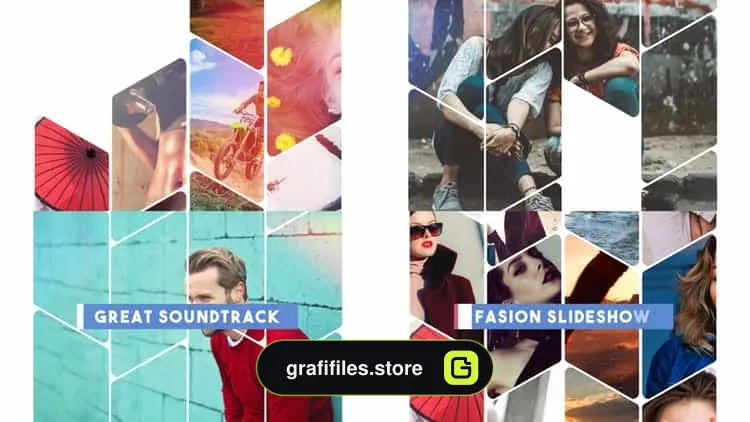 افترافکت اسلایدشو فشن Fashion Slideshow