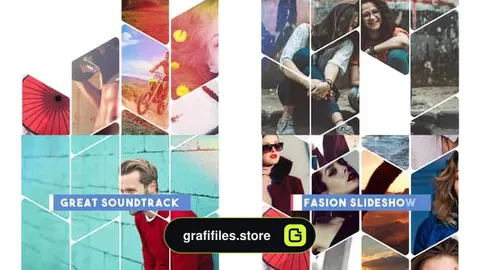 افترافکت اسلایدشو فشن Fashion Slideshow