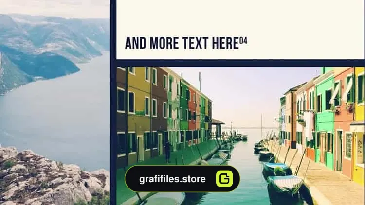 پروژه افترافکت معرفی Intro Grid 1609