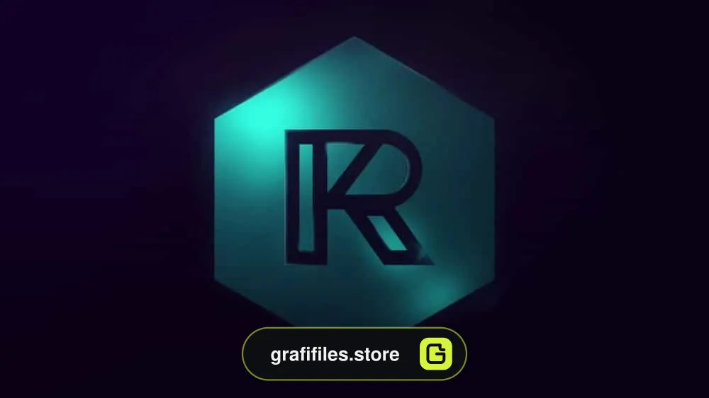 پروژه افترافکت آرم استیشن Refraction