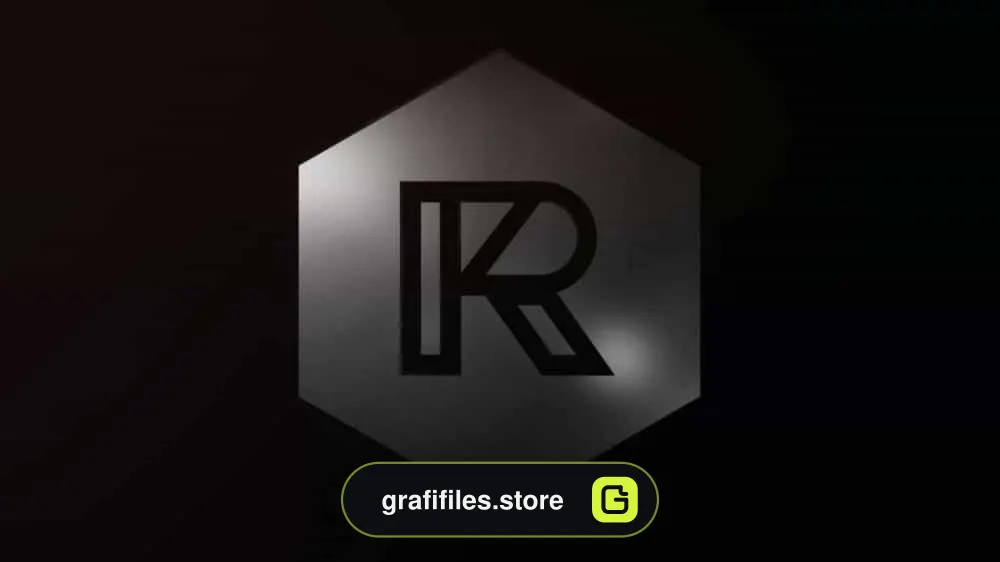 پروژه افترافکت آرم استیشن Refraction