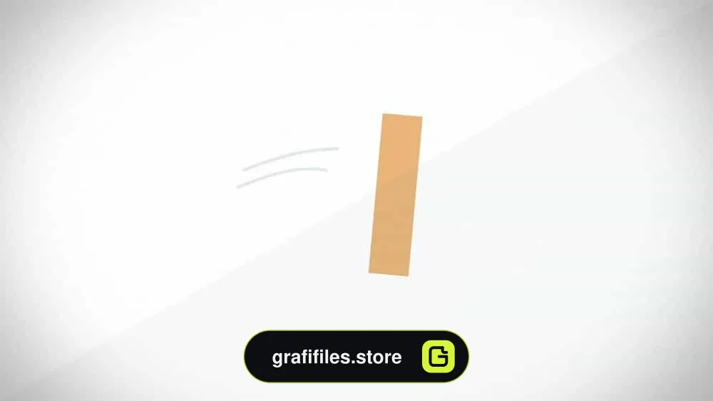 پروژه افترافکت لوگو فلت و ساده Flat House