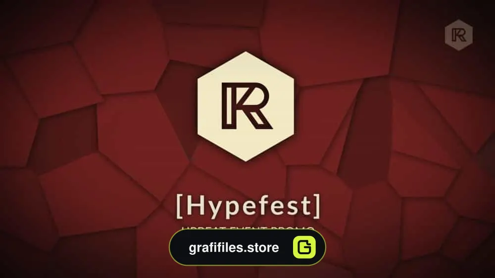 پروژه افترافکت تیزر تبلیغاتی Hypefest