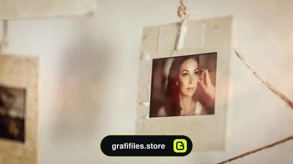 پروژه افترافکت کلیپ عروسی Portrait Craft