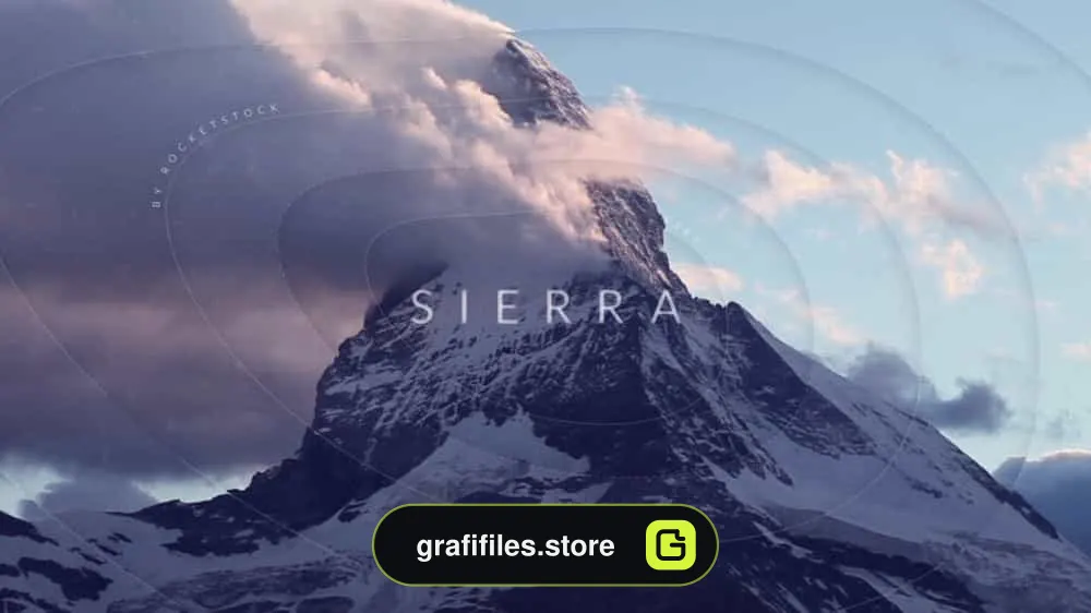 پروژه افترافکت اسلایدشو Sierra