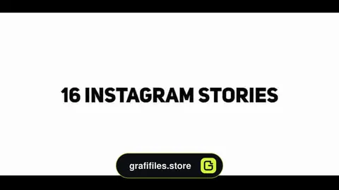 پروژه افترافکت 16 استوری اینستاگرام Instagram Stories