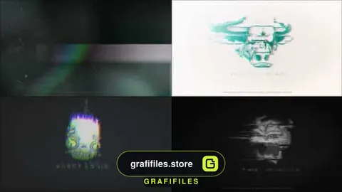 پروژه افترافکت نمایش لوگو پارازیت Aphex Glitch Logo Reveal
