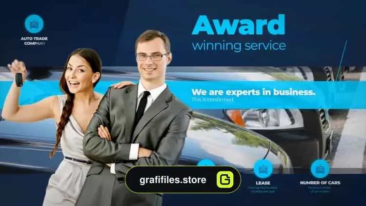 پروژه افترافکت تیزر تبلیغاتی نمایشگاه خودرو Auto Trade Company