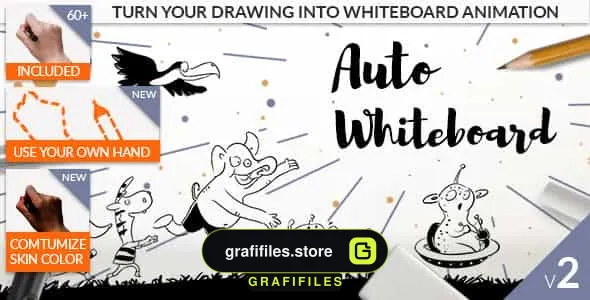 اسکریپت ایجاد حرکات دست Auto Whiteboard