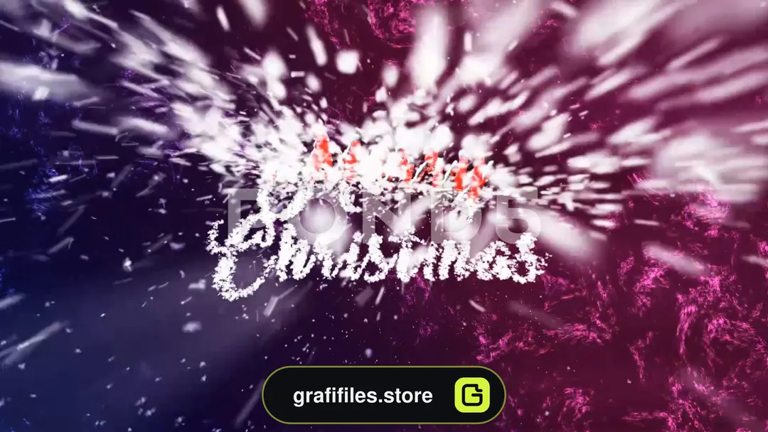 پروژه افترافکت کریسمس Christmas Greetings – 4K