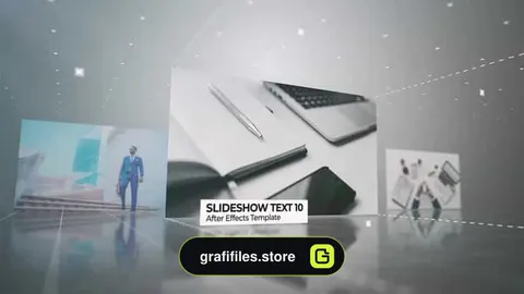پروژه افترافکت اسلایدشو معرفی شرکت Clean Corporate Slideshow