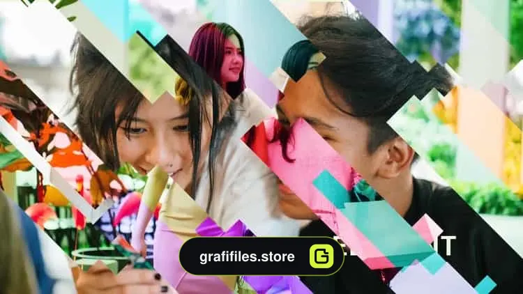 پروژه افترافکت اسلایدشو Color Slideshow