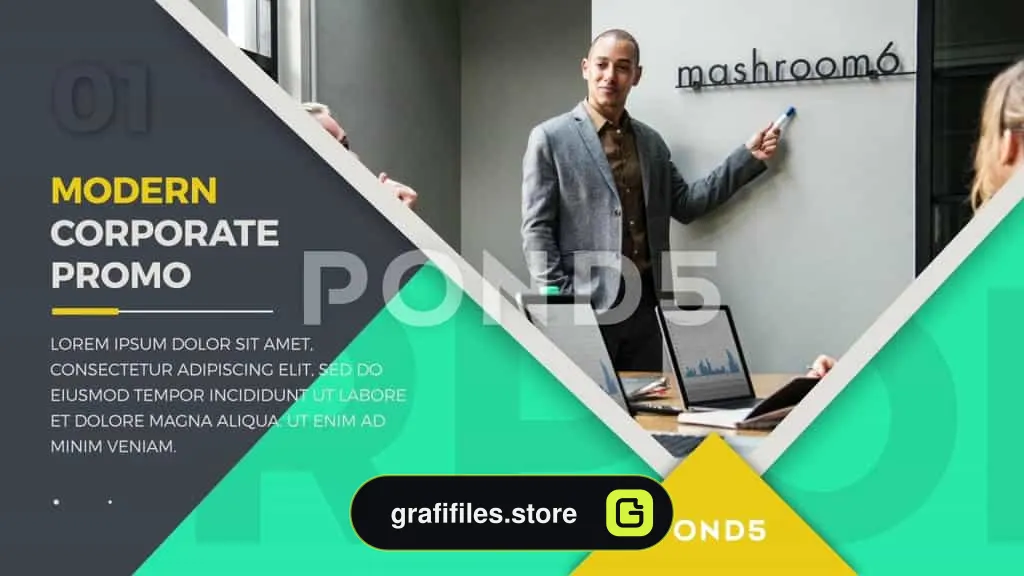 پروژه افترافکت تیزر تبلیغاتی Corporate Presentation Promo
