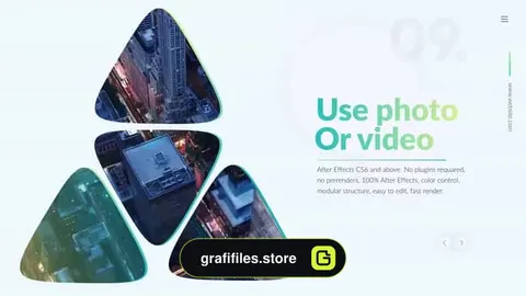 پروژه افترافکت تیزر تبلیغاتی Corporate Promo