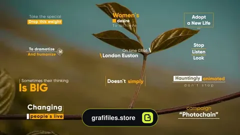 پروژه افترافکت تایتل Creative Titles V.2