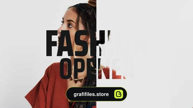 پروژه افترافکت وله فشن Fashion Opener