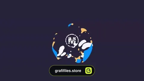 پروژه افترافکت نمایش لوگو Fluid Logo