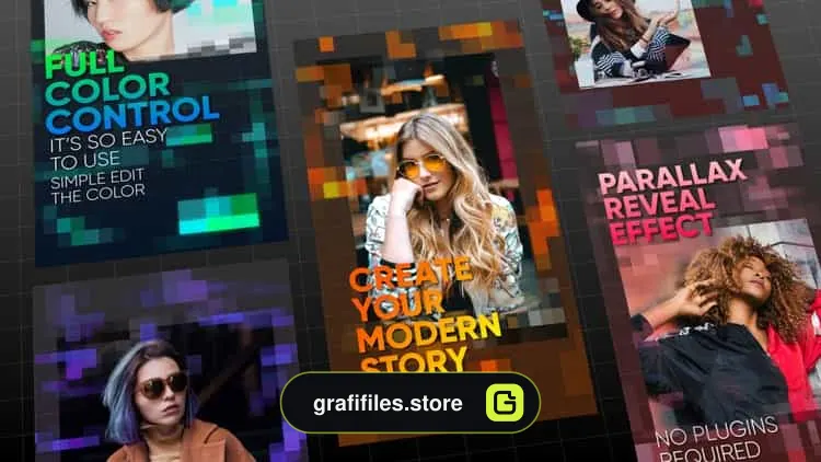پروژه افترافکت استوری اینستاگرام Instagram Stories III