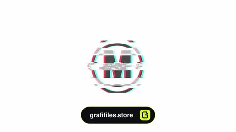 پروژه افترافکت نمایش لوگو با افکت پارازیت Inverted Color Glitch Logo