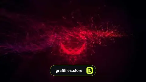 پروژه افترافکت نمایش لوگو پارتیکل Logo Particle