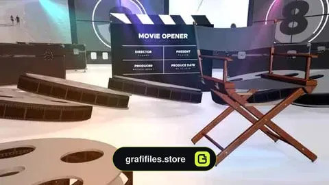 پروژه افترافکت وله سینمایی Movie Opener