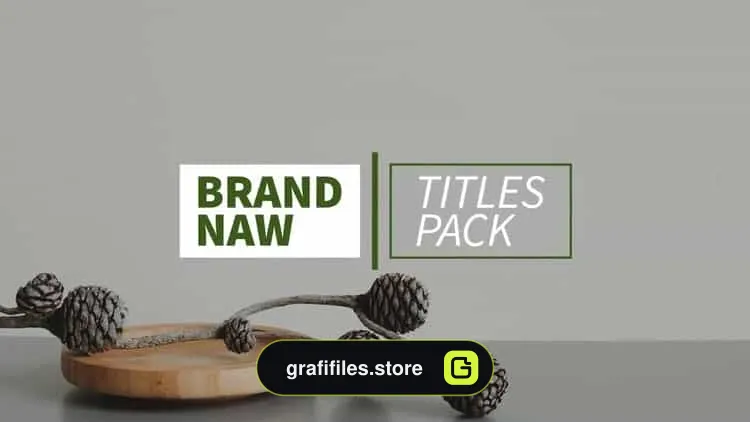 پروژه افترافکت تایتل و زیرنویس New Titles & Lower Thirds 4K