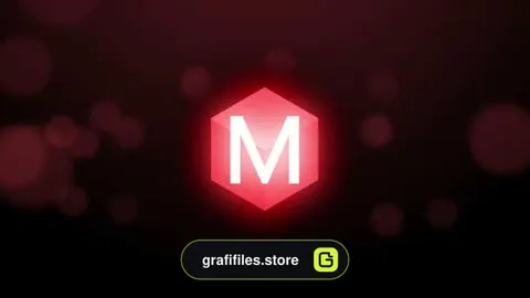 پروژه افترافکت نمایش لوگو پارتیکل Particle Shine Reveal