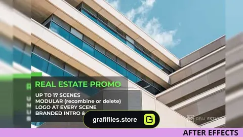 پروژه افترافکت تیزر تبلیغاتی خرید مسکن Real Estate Promo
