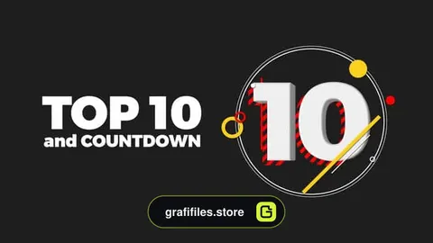پروژه افترافکت وله نمایش تاپ تن Top 10 Videos And Countdown