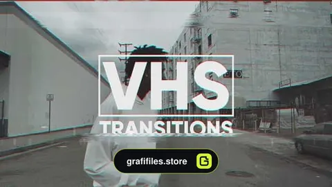 پروژه افترافکت ترانزیشن VHS Transitions