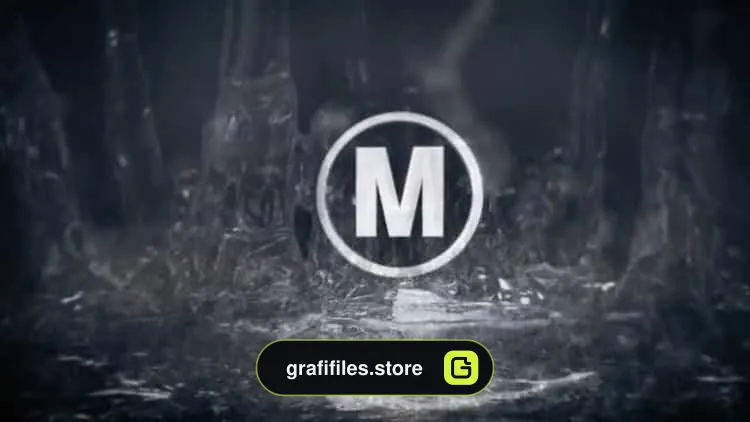 پروژه افترافکت نمایش لوگو با پرت شدن در آب Water Splash/Drop Logo