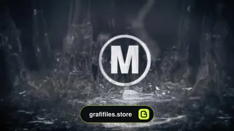 پروژه افترافکت نمایش لوگو با پرت شدن در آب Water Splash/Drop Logo