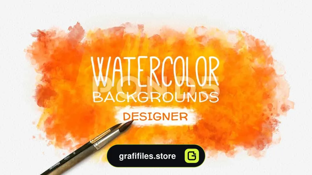 مجموعه ابزار ساخت بک گراند های انیمیشن آبرنگی Watercolor Background Designer