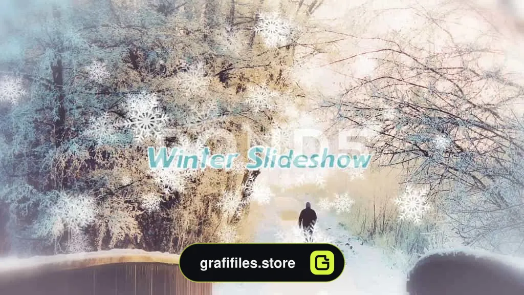 پروژه افترافکت اسلایدشو زمستانی Winter Slideshow
