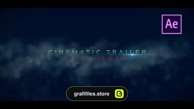 پروژه افترافکت تیزر سینمایی Cinematic Trailer II