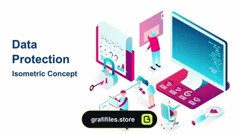 تیزر موشن گرافیک حفاظت اطلاعات Data Protection