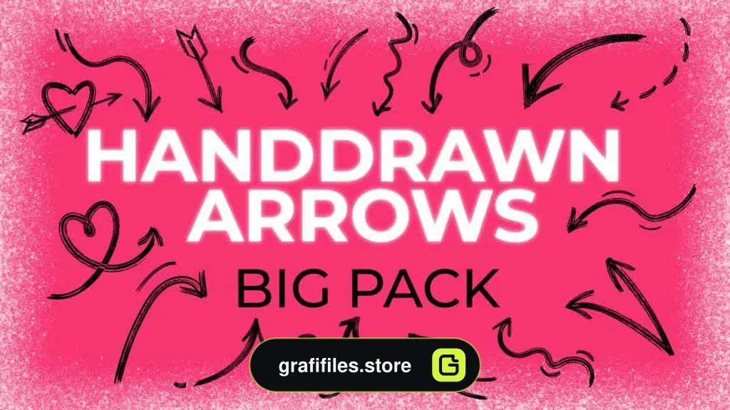 مجموعه فوتیج آلفا Animated Arrows Pack