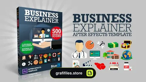 دانلود مجموعه المان های شغلی The Business Explainer Pro Bundle