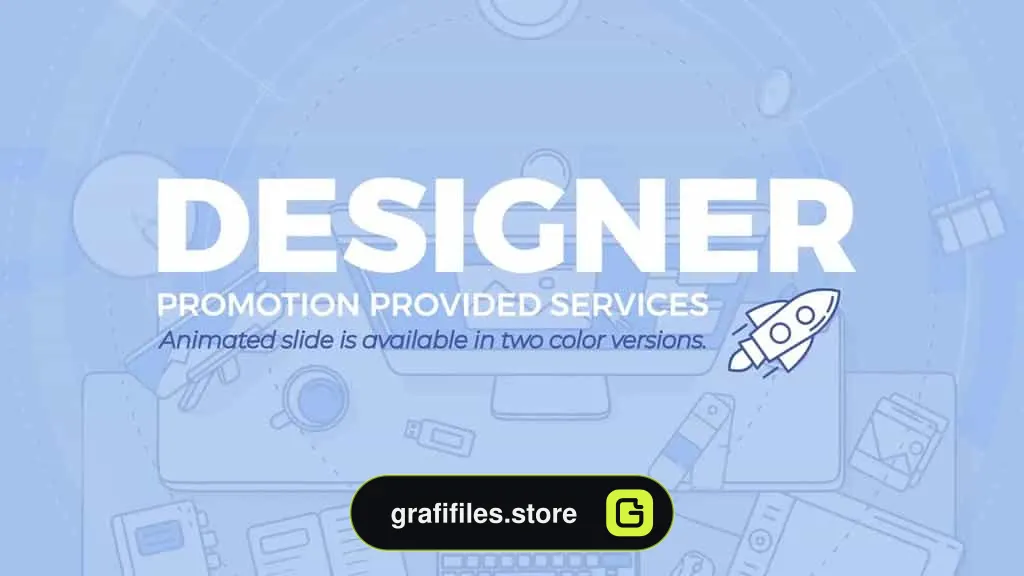 تیزر تبلیغاتی موشن گرافیک Designer Promo