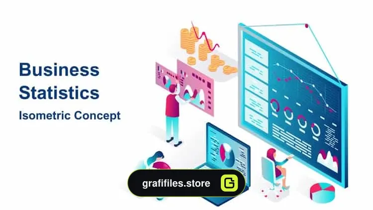 تیزر موشن گرافیک خدمات آمار Business Statistic