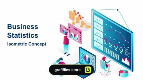 تیزر موشن گرافیک خدمات آمار Business Statistic
