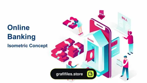 تیزر موشن گرافیک بانکداری آنلاین Online Banking