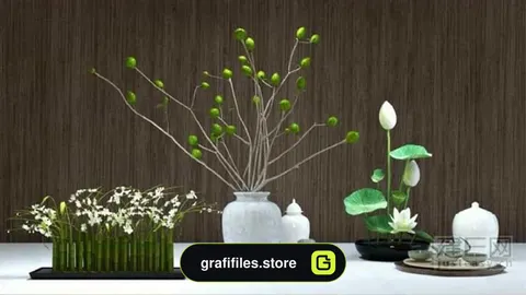 دانلود مدل سه بعدی لوازم دکوری