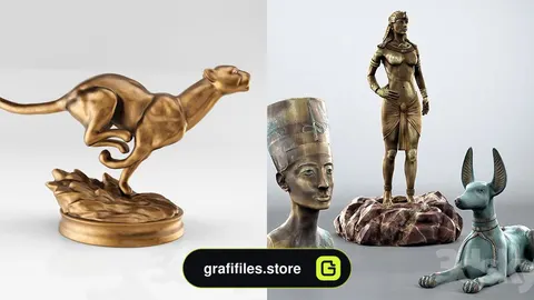 دانلود مدل سه بعدی مجسمه