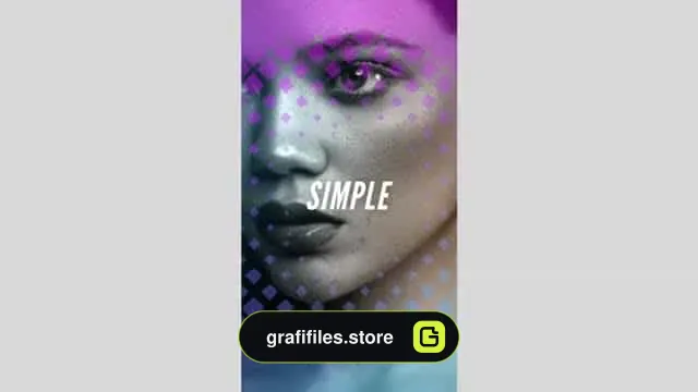 پروژه افترافکت تیزر تبلیغاتی Upbeat Vertical Promo