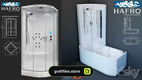دانلود مدل سه بعدی دوش حمام