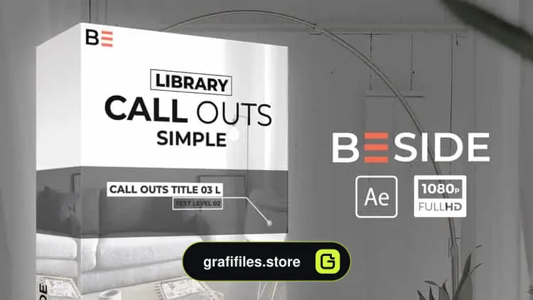 پروژه افترافکت اینفوگرافی Call Outs Simple