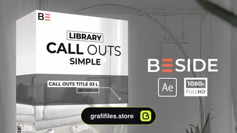 پروژه افترافکت اینفوگرافی Call Outs Simple