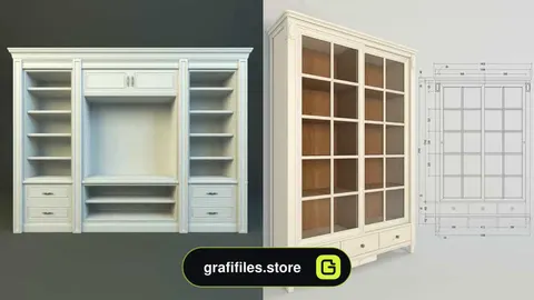 دانلود آبجکت کمد کلاسیک